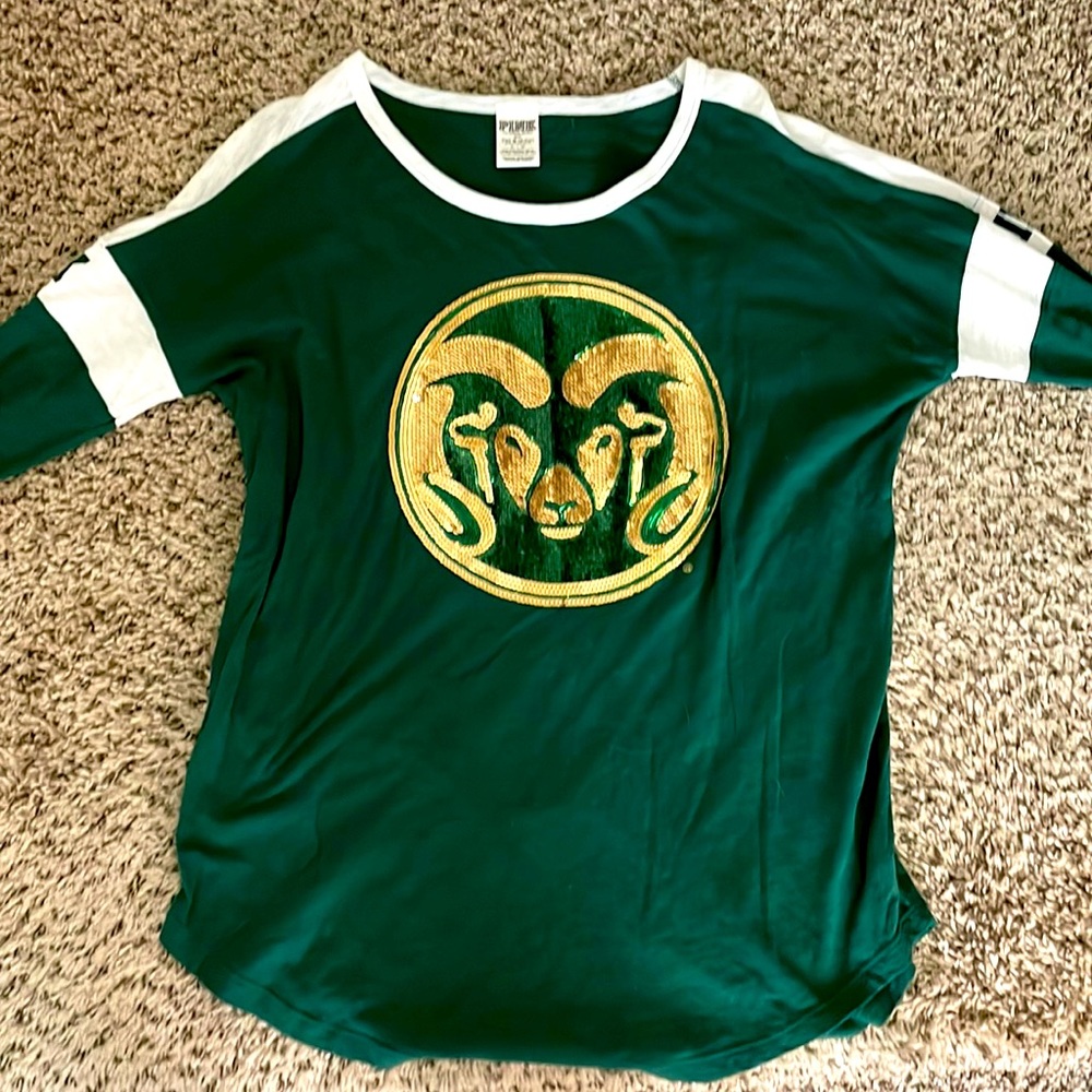 Pink, CSU rams shirt